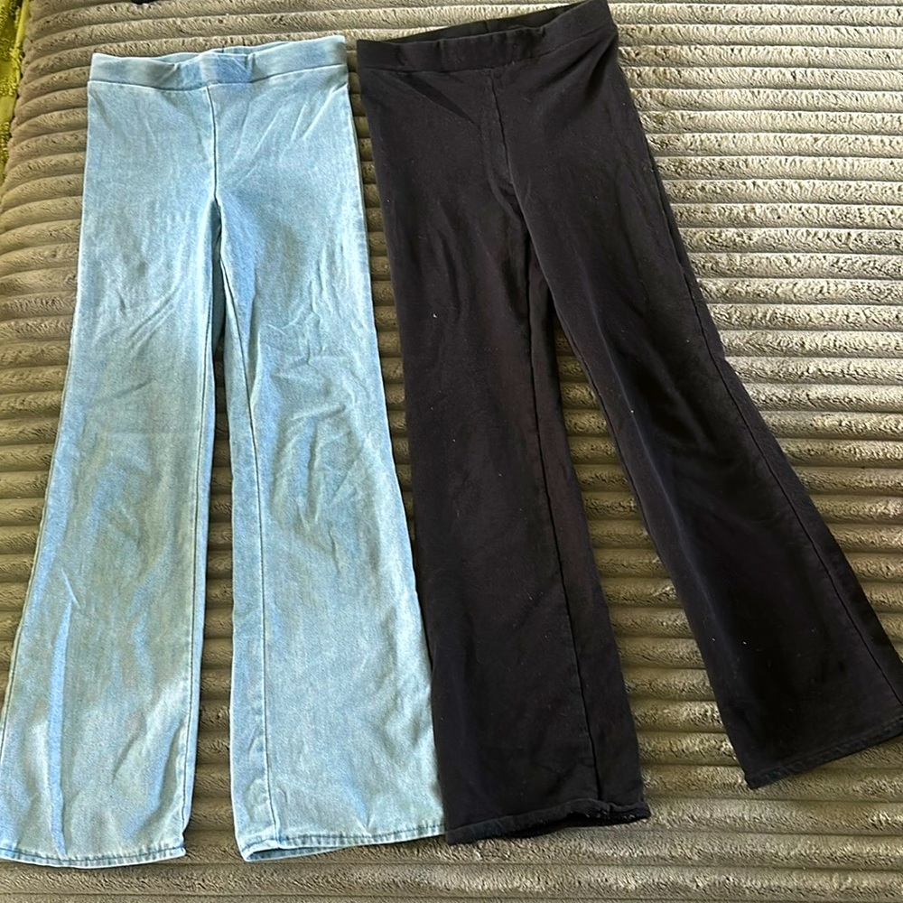 Bell bottom girl jeggings!